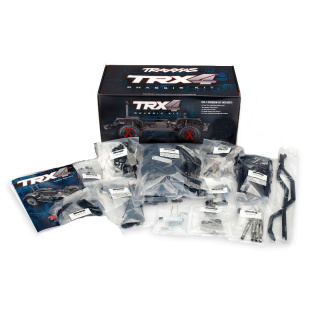 Traxxas TRX4 312mm Chassis Kit/Bausatz 2-Gang Sperrdiff +3Servos o.Reifen/Elektronik