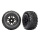 TRAXXAS Sledge & E-Revo Reifen auf Felge montiert 3.8 Felge schwarz Sledgehammer